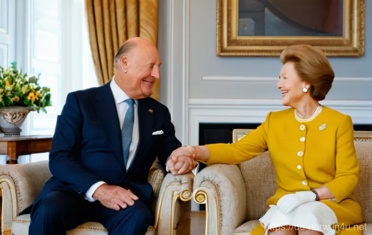 노르웨이 왕실과 왕위 계승 - A dignified portrait of Princess Ingrid Alexandra, approximately 20 years old, wearing a smart, tail...
